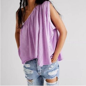 NEW Free People spring break one shoulder top NWOT